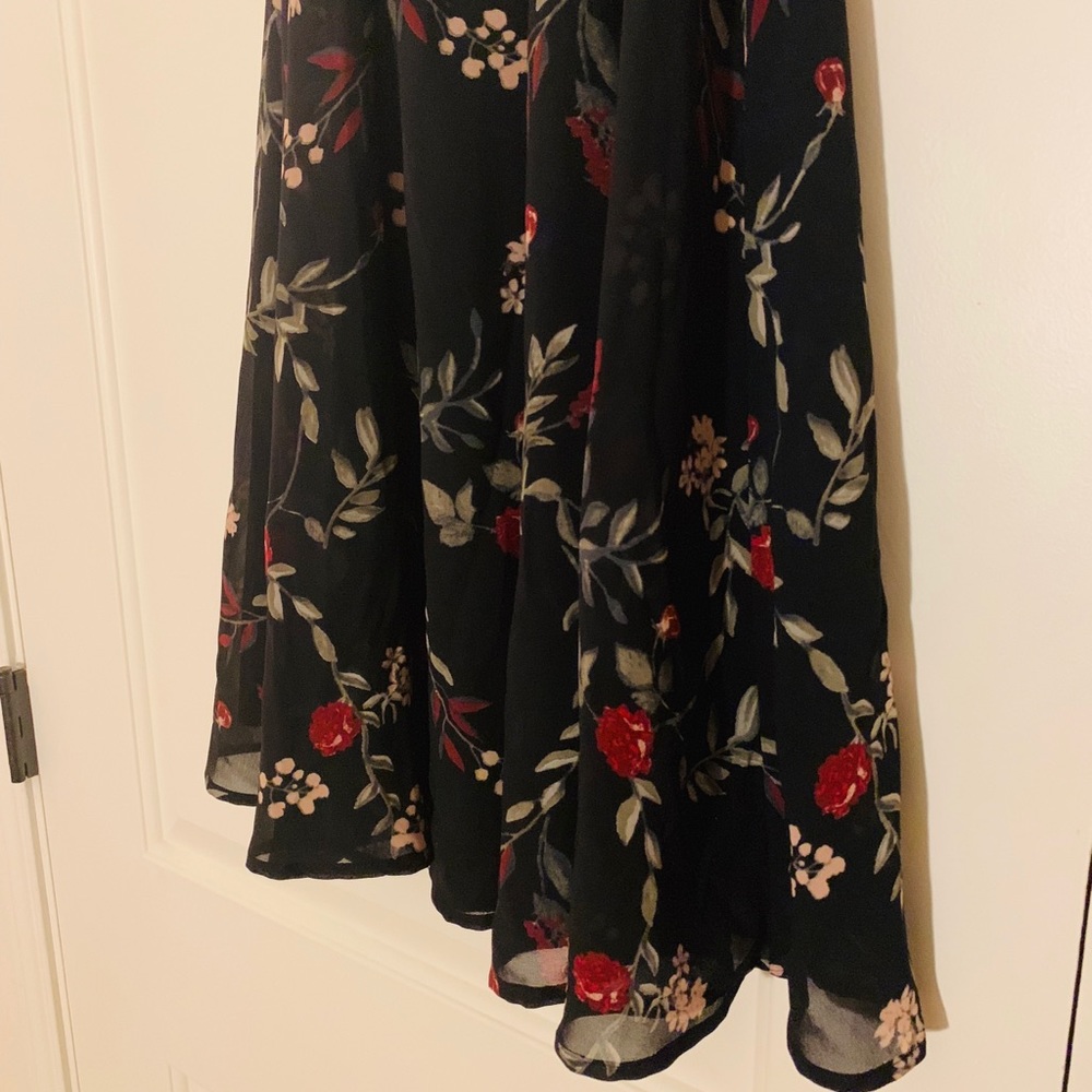 Short and flowy floral dress